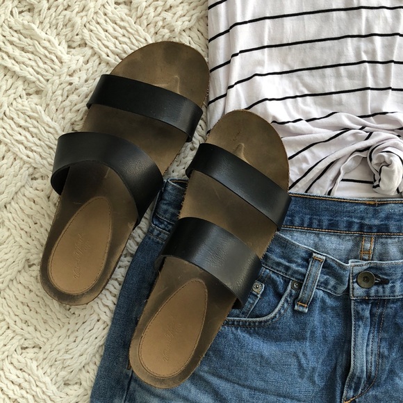 Universal Thread Shoes - Universal thread Kerryl wedge footbed sandal